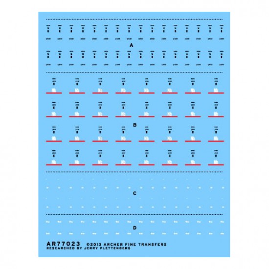 1/35 German 75mm Ammo Stencils Waterslide Decals for Panther/Jagdpanzer IV L/70