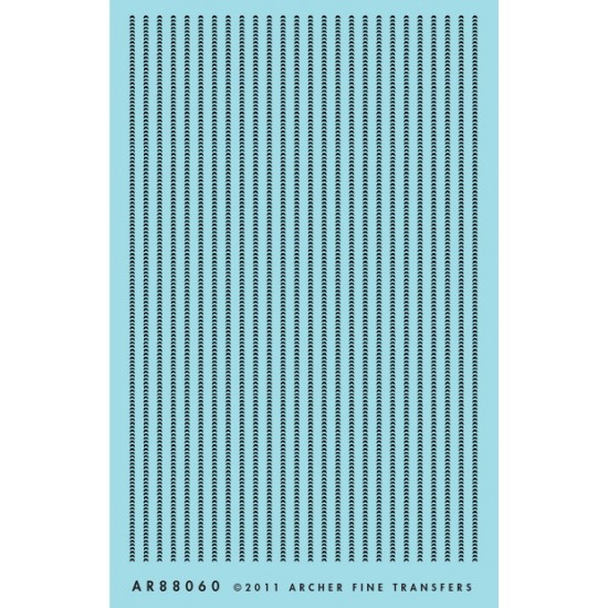 Perfect Weld Beads (Resin on Clear Decal Film, Linear: 258cm, Width: 0.76mm)