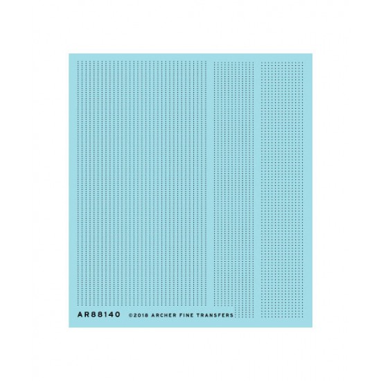 1/48 - 1/32 Single Row Aircraft Rivets (Resin on Clear Decal Film)