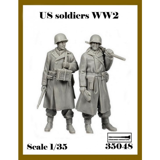 1/35 WWII US Soldiers (2 figures)