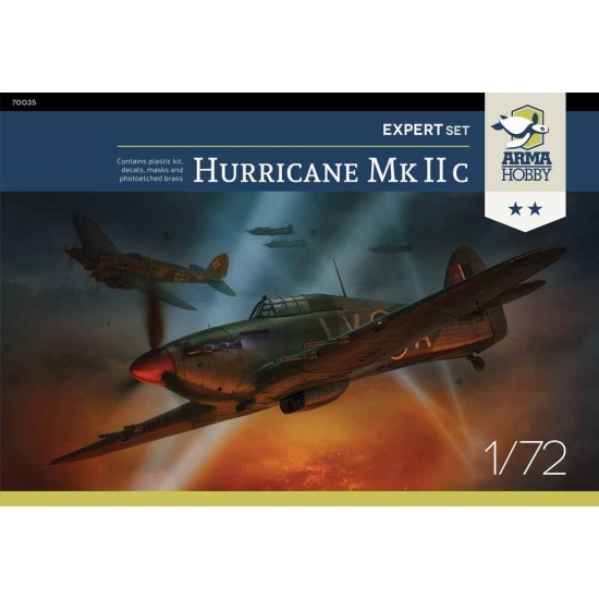 1/72 Hawker Hurricane Mk IIc Expert kit
