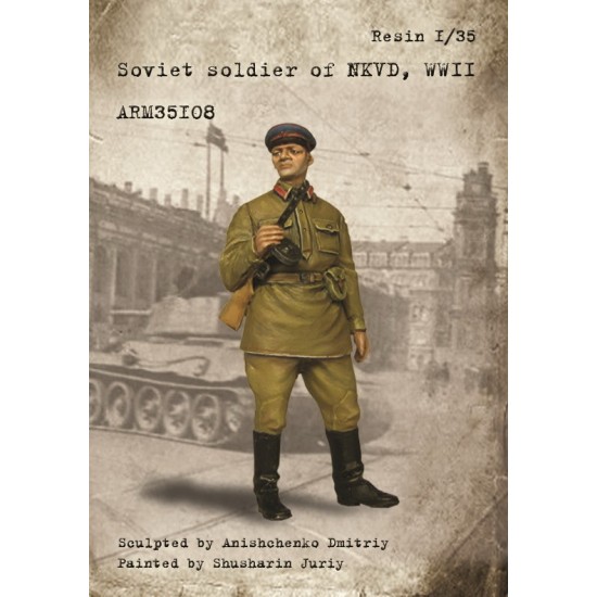 1/35 WWII Soviet Soldier of NKVD