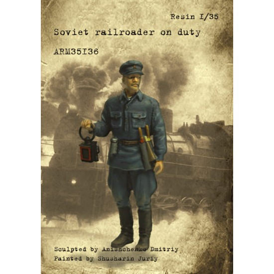 1/35 Soviet Railroader on Duty