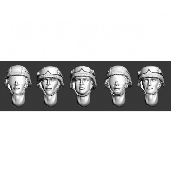 1/35 Russian Modern Heads in Helmets Vol.1