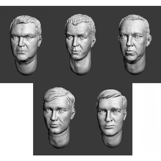 1/35 Hairy Heads Vol.3