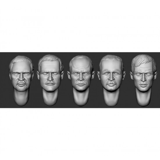 1/35 Hairy Heads Set #23