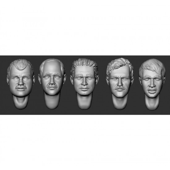 1/35 Hairy Heads Set #24