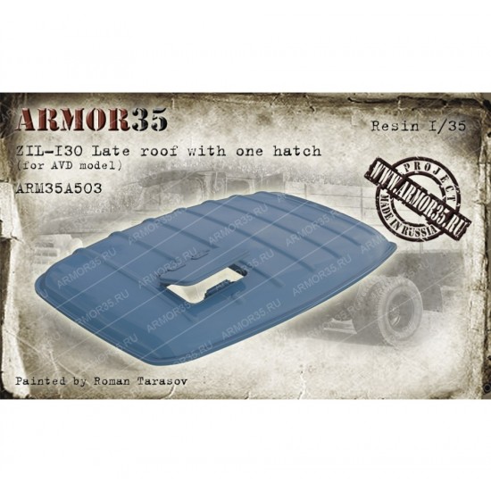 1/35 ZIL-130 Late Roof with One Hatch for AVD Model