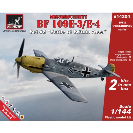 1/144 Messerschmitt Bf 109E "Battle of Britain Aces"