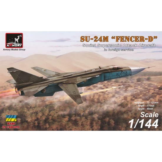 1/144 Sukhoi Su-24M "Fencer" in Algeria, Iran, Iraq, Lybia, Syria Service