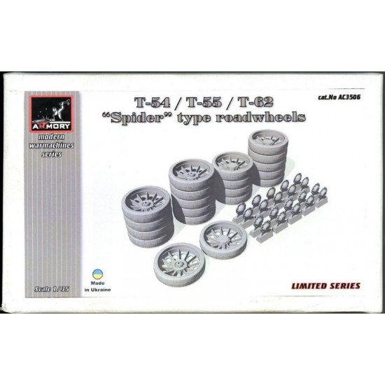 1/35 T-54/55/62 "Spider" Roadwheels