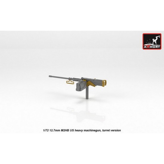1/72 12.7mm M2HB US Heavy Machine Gun Turret Version