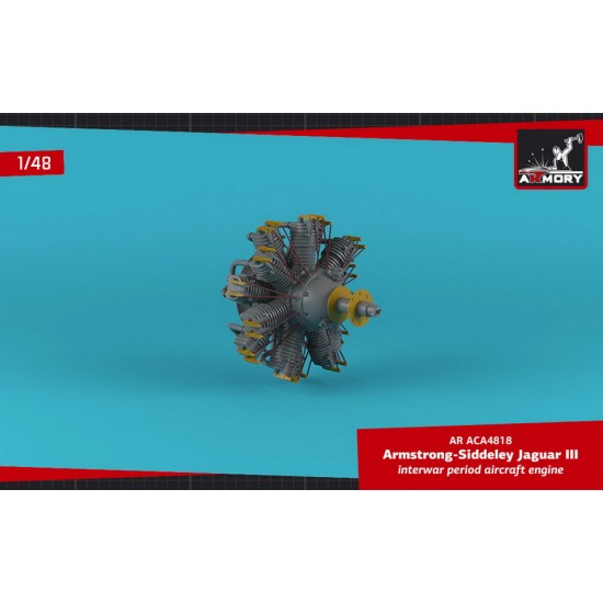 1/48 "Jaguar"-III Aircraft Engine