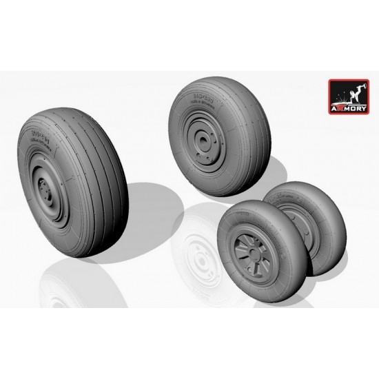 1/32 Mikoyan MiG-23ML/MLA/MLD/P (Late)/UM Wheels