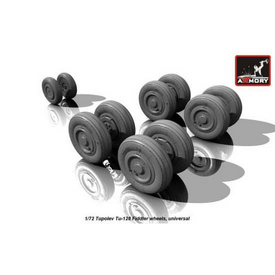 1/72 Tupolev Tu-128 Wheels