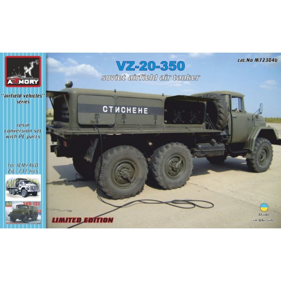 1/72 Soviet Modern Airfield Air Tanker VZ-20-350 Conversion set for ICM/AVD kits