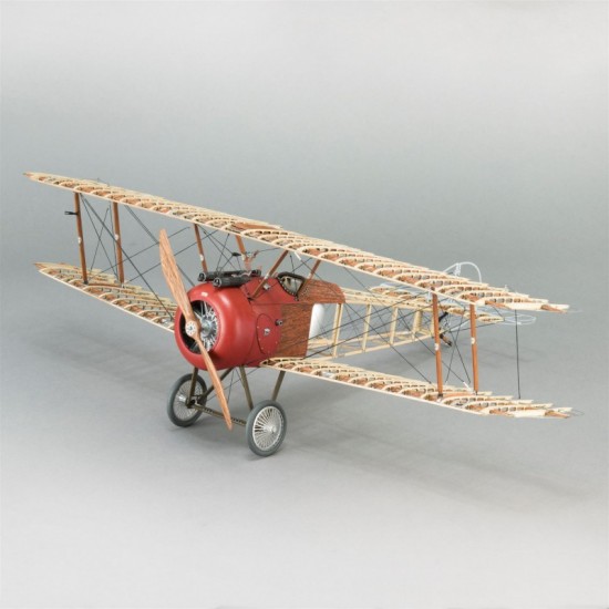 1/16 WWI Sopwith Camel Fighter Wooden & Metal Model Kit