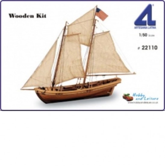1/50 Swift w/ #27003 Tools & Plankbender Wooden Ship Model