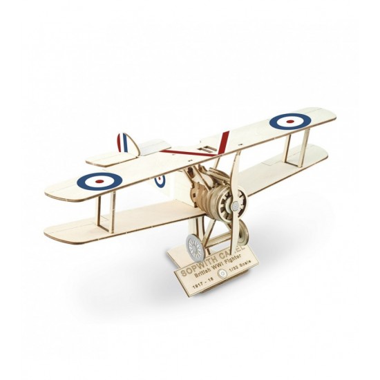1/32 Sopwith Camel Wooden Fighter Model