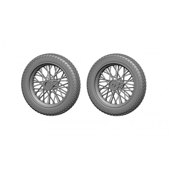 1/35 HD-WLA Motorcycle Wheels and Cylinders for MiniArt kits