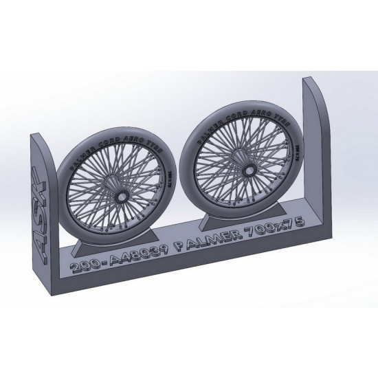 1/48 Palmer 700 x 85 Spoked Wheels for Sopwith Camel/Pup/Snipe
