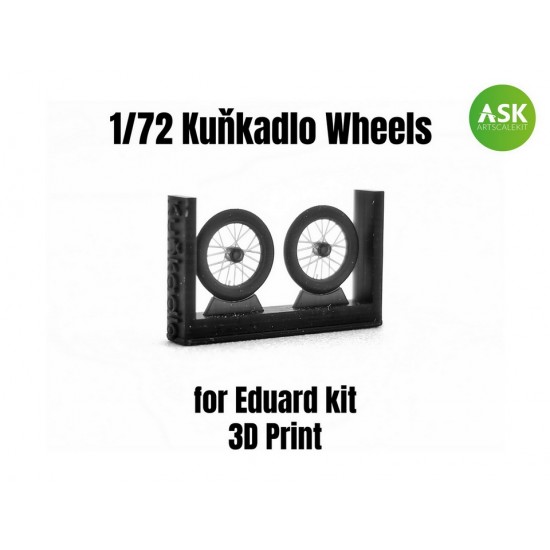1/72 Kunkadlo Wheels for Eduard kit