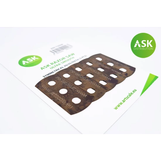 Ask Razor Saw - Ultra Smooth Symmetric 70/70 Teeth (5pcs)