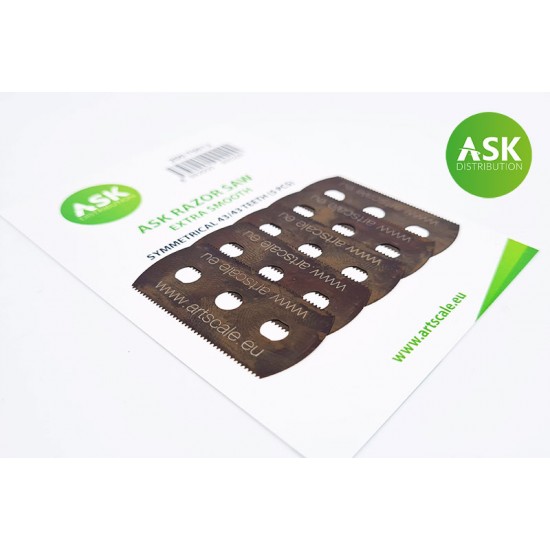 Ask Razor Saw - Extra Smooth Symmetric 43/43 Teeth (5pcs)