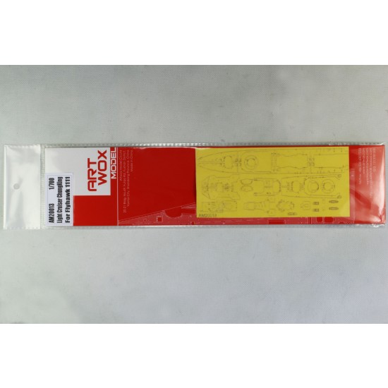 1/700 Light Cruiser ChungKing Deck Masking Sheet for Flyhawk kit #1111