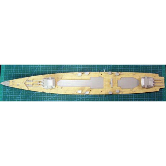1/350 German Admiral Graf Spee Wooden Deck for Trumpeter kit #05316