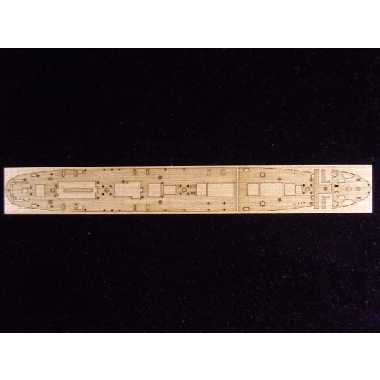 1/350 Japanese Transporter Nippon Maru Wooden Deck for Aoshima kit #043134