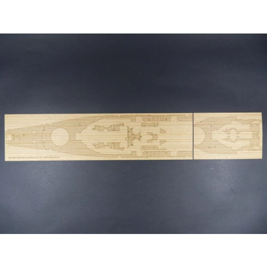 1/350 USS Missouri BB-63 Circa 1991 Wooden Deck for Tamiya kit #78029
