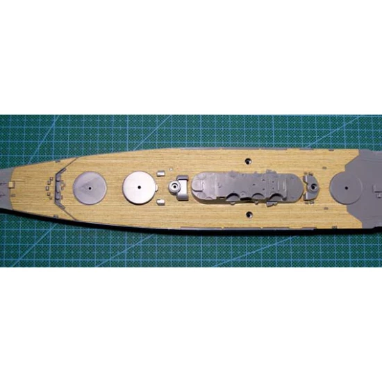 1/700 IJN Battleship Musashi Wooden Deck for Tamiya kit #31114