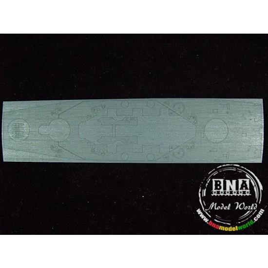 1/700 USS Alabama BB-60 Wooden Deck for Trumpeter kit 305762