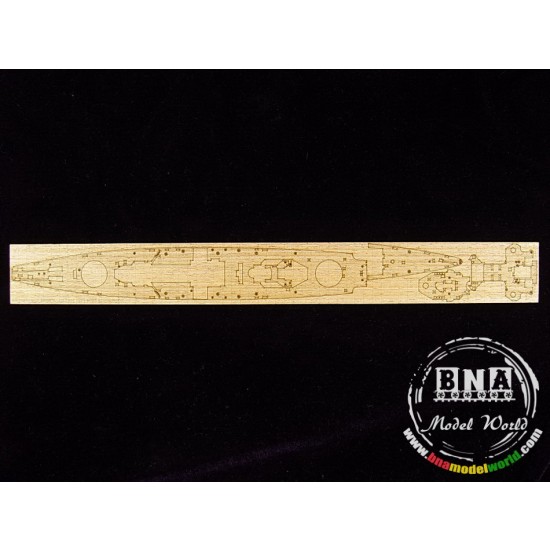 1/700 DKM Admiral Graf Spee 1939 Wooden Deck for Trumpeter kit #05774