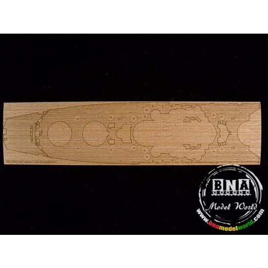 1/700 IJN Yamato Wooden Deck (Natural Wood Deck) for Fujimi kit #421506