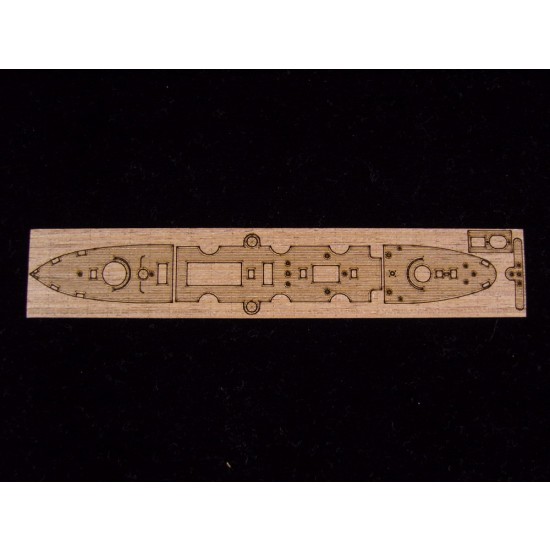1/700 Imperial Chinese Navy Ching Yuen Wooden Deck for S-Model PS700006