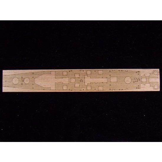 1/700 USS Baltimore CA-68 1944 Wooden Deck (Natural) for Trumpeter kit #05725