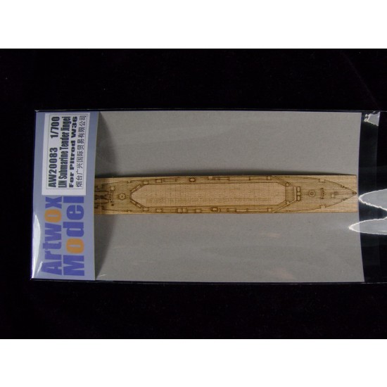 1/700 IJN Submarine Tender Jingei Wooden Deck for Pit-road W36