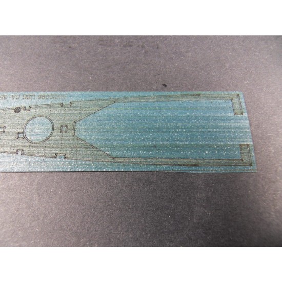 1/700 USS CA-35 Indianapolis Wooden Deck for Tamiya kit #31804