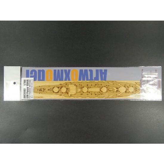 1/700 IJN Fuso 1944 Wooden Deck for Aoshima 000977 kit
