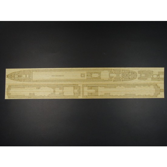 1/700 RMS Olympic 1911 Wooden Deck for Revell kit #05212