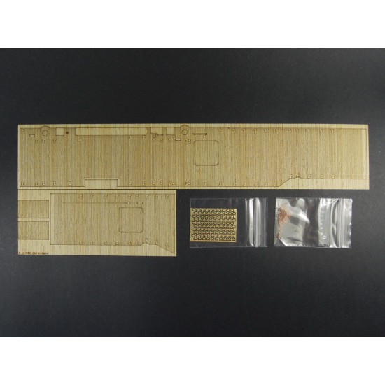 1/700 USS Essex CV-9 Wooden Deck for Dragon kit #7049