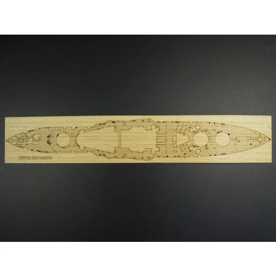 1/700 HMS Warspite 1942 Wooden Deck set for Trumpeter 05795 kit