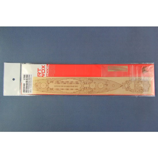 1/700 USS Colorado BB-45 1944 Wooden Deck w/Photoetch for Trumpeter #05768 kit