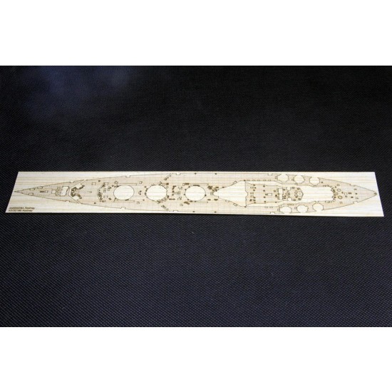 1/700 Royal Navy Battleship HMS Rodney Wooden Deck Set for Meng Models PS-001