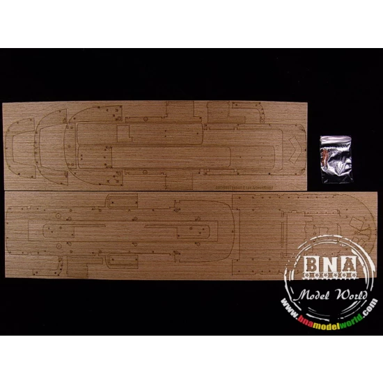 1/271 Robert E. Lee Steamboat Wooden Deck for Revell kit #85-0328