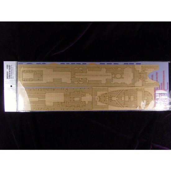 1/400 The White Star Liner Titanic (MCP) Wooden Deck for Academy kit #14215
