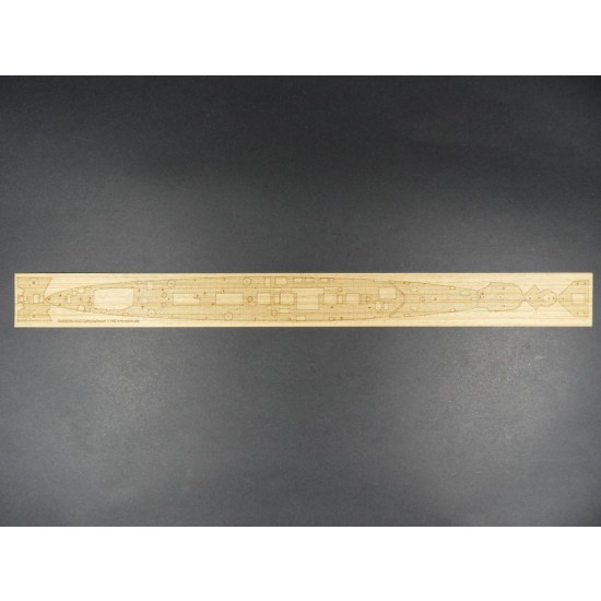1/240 HMS Campbeltown Wooden Deck for Revell kit #3016