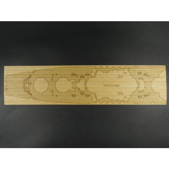 1/450 IJN Battleship Yamato Wooden Deck for Hasegawa 40151 kit